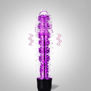 Crystal G-Spot Female Massager With Barbed For Female