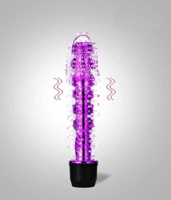 Crystal G-Spot Female Massager With Barbed For Female