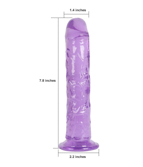 Erotic Soft Jelly Anal Dildo With Suction Cup