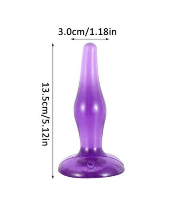 Silicone Big Ass Plug Beads with Strong Suction Cup